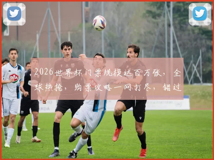 2026世界杯门票规模达百万张，全球热抢，购票攻略一网打尽，错过等一年